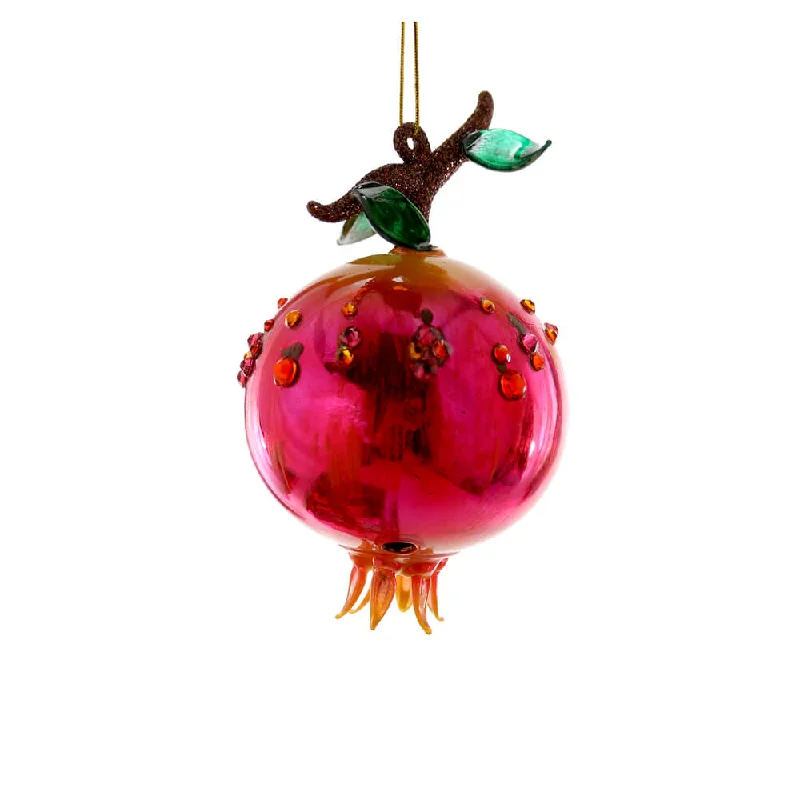 Orchard Pomegranate Ornament 3.5"