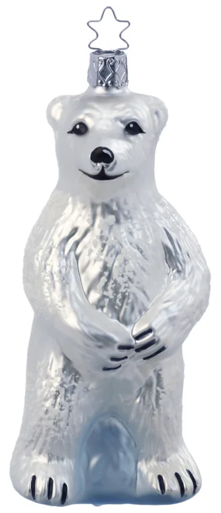 Papa Ice Bear Ornament by Inge Glas of Germany