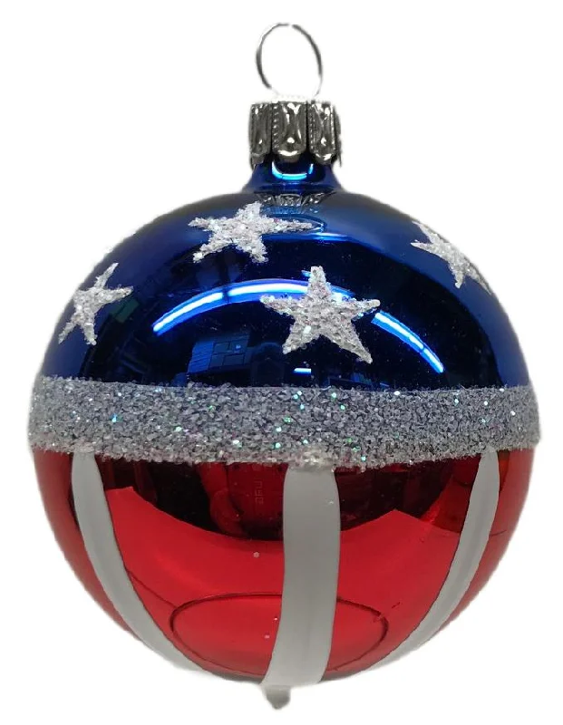 Patriotic Ball Ornament by Old German Christmas