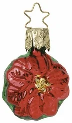 Petite Poinsettia Ornament by Inge Glas of Germany