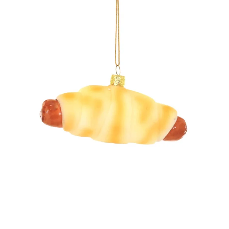 Pig In A Blanket Ornament, 4.5"