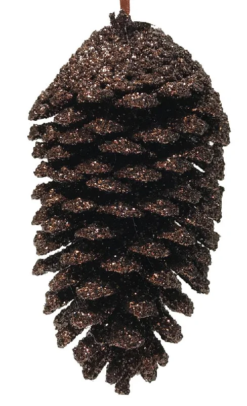 Pinecone Ornament Brown by Ino Schaller