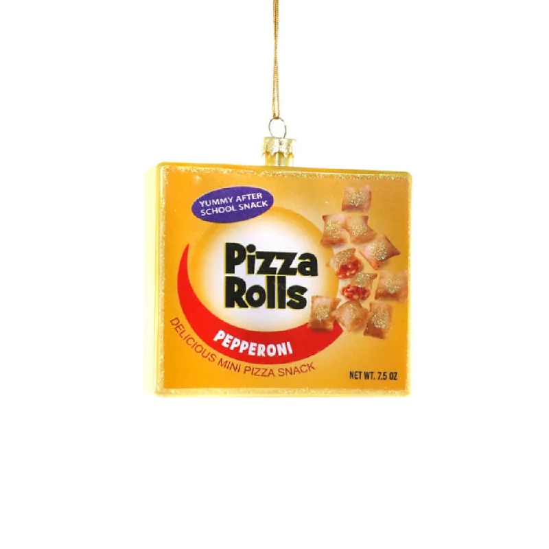 Pizza Rolls Ornament 3.75"