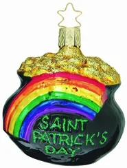 Pot 'o Gold Ornament by Inge Glas of Germany