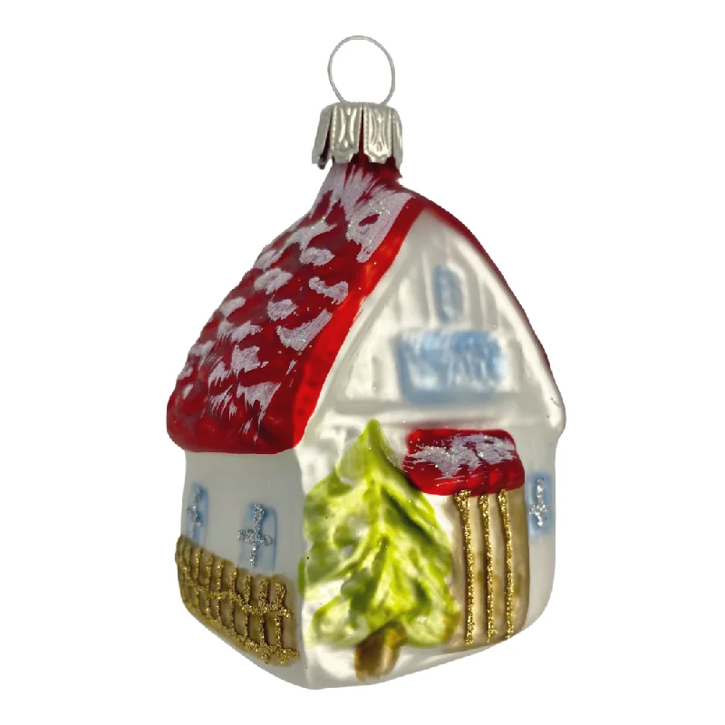 Quaint Cottage, Ornament by Old German Christmas