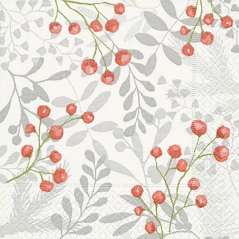 Red Berries Paper Luncheon Napkins by Paper and Design GmbH