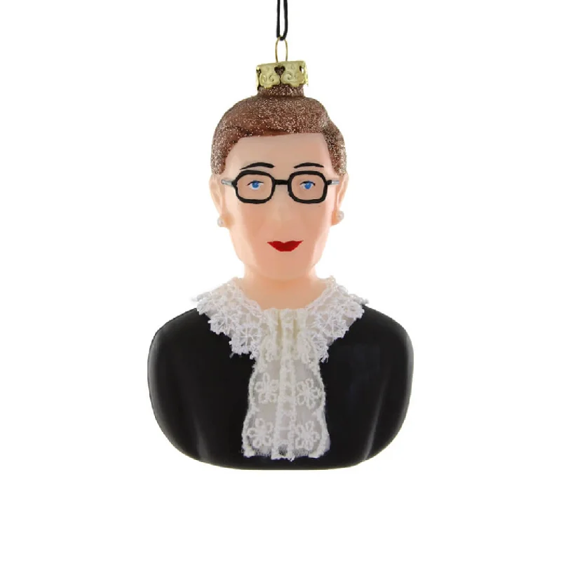 Ruth Bader Ginsburg Ornament 4"