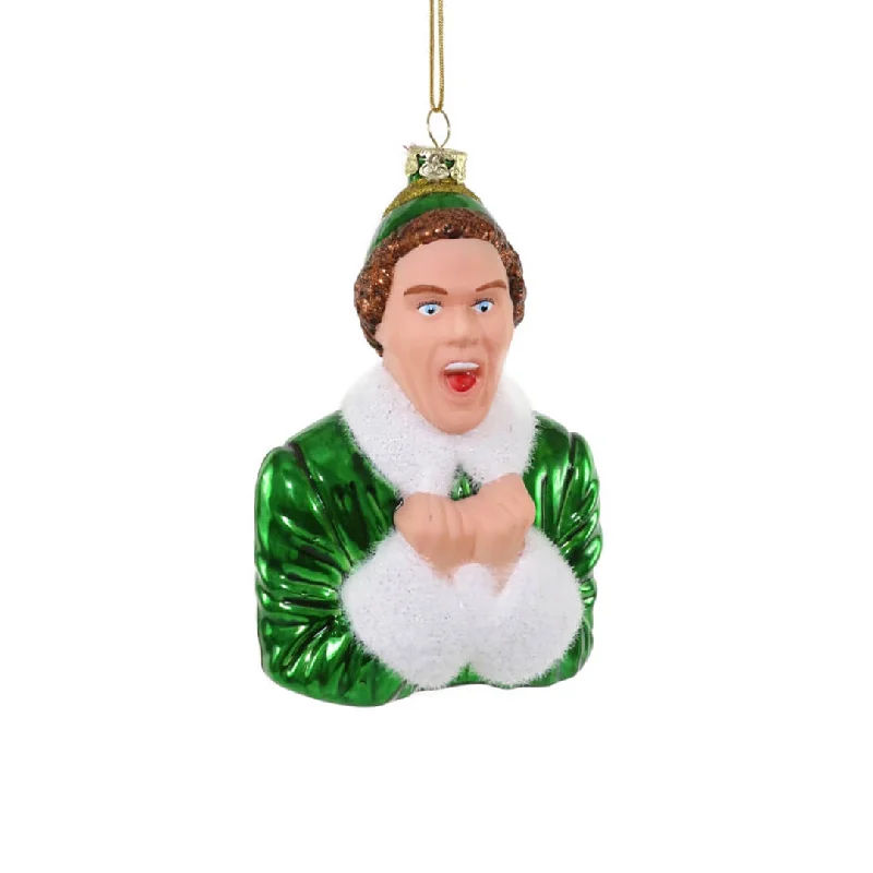 Santa's Here! Ornament 4.75"