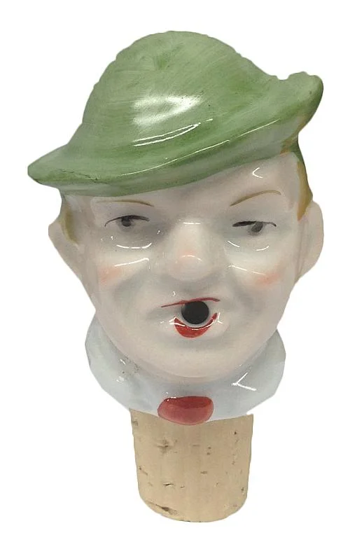 Sepp Schnapps Pourer by Lindner Porcelain