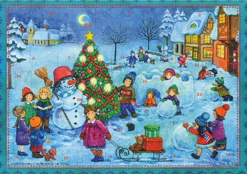 Snow Fun Advent Calendar by Richard Sellmer Verlag