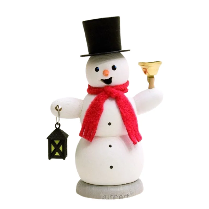 Snowman with Lantern Incense Smoker by Kuhnert GmbH