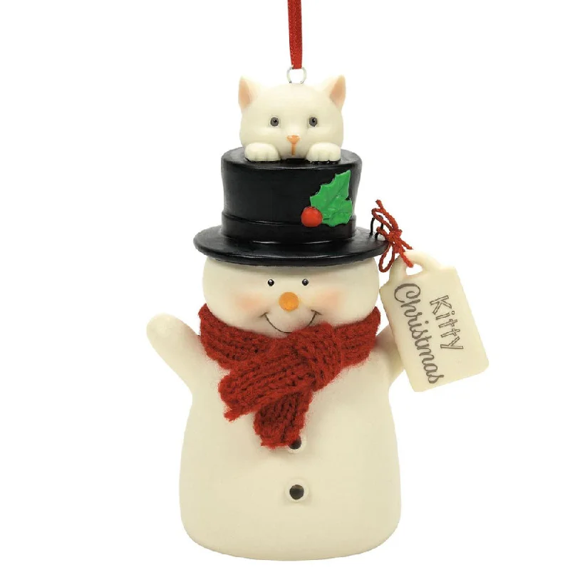 Snowpinion: Kitty Christmas Ornament