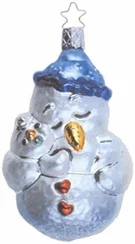 Snowy Embrace Ornament by Inge Glas of Germany