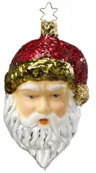 Special Guest Santa LifeTouch Ornament by Inge Glas of Germany