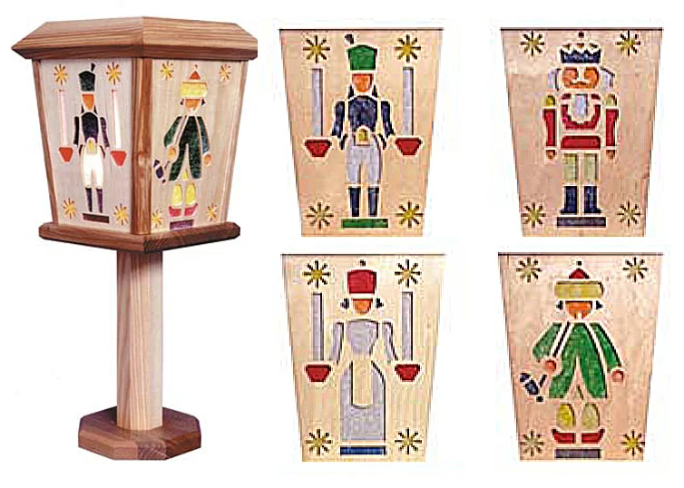 Standing Lantern SeiffenFigure Motive 4