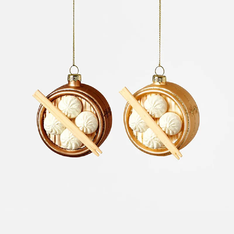 Steamed Bun Ornament 3.5"