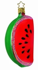 Summer's Best Watermelon Ornament by Inge Glas of Germany