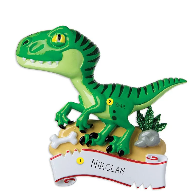 Personalized T-Rex Ornament