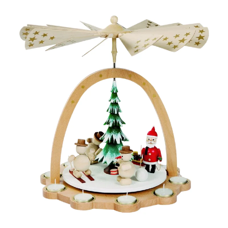 Tea Light Snowmen Pyramid by Richard Glasser GmbH