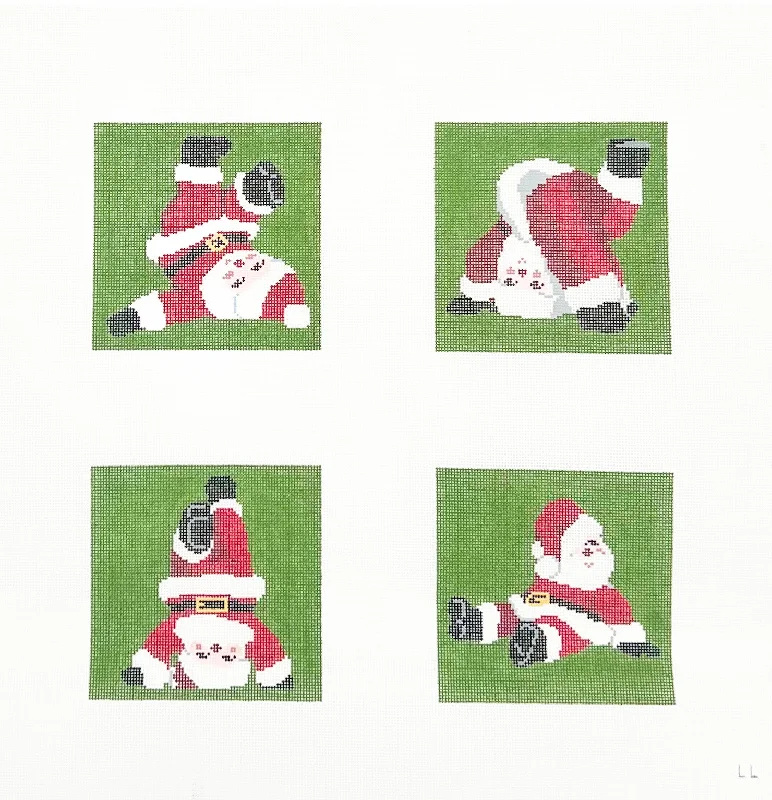 Tipsy Santa Coaster Set