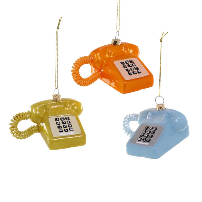 Touch Tone Telephone Ornament 4.75"