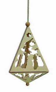 Tree Ornament medium Pyramid by Kuhnert GmbH