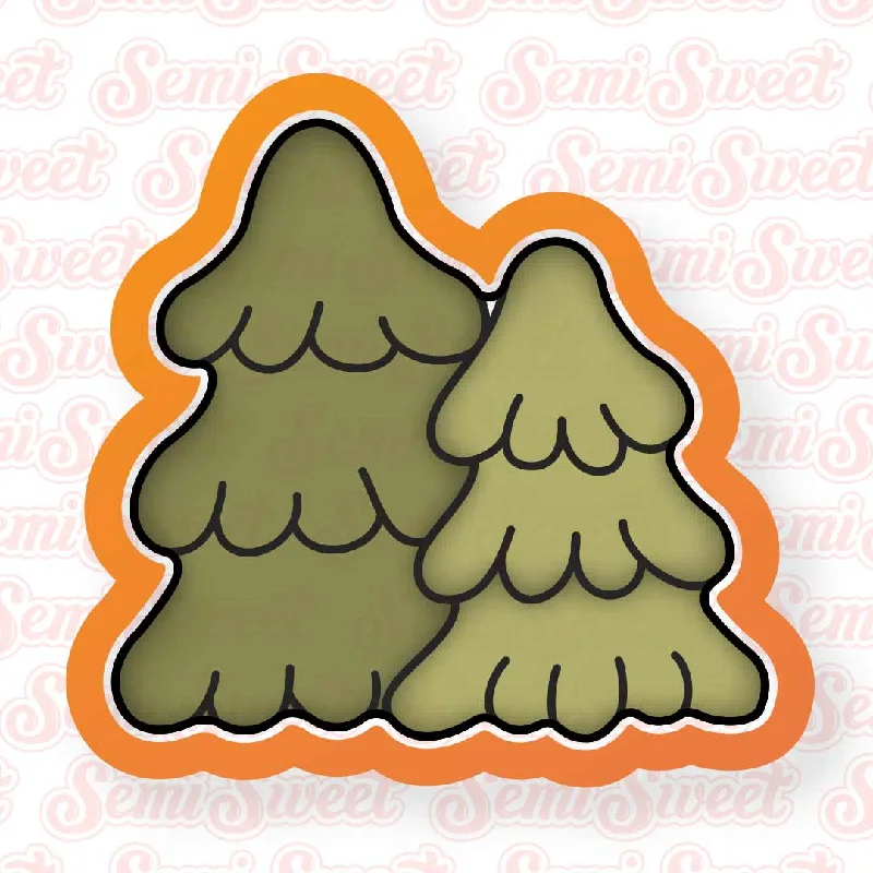 Tree Pair Cookie Cutter