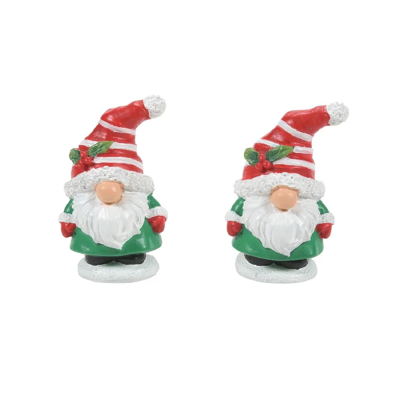 VA, Candy Cane Gnomes set of 2, 6011427, Department 56