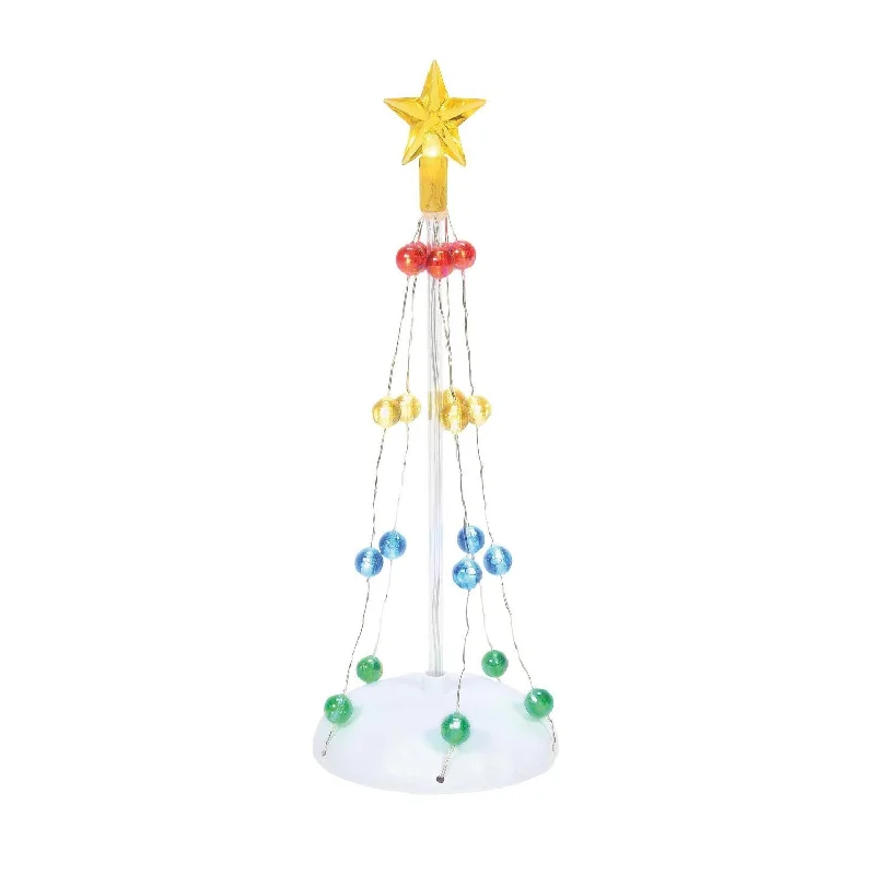 VA, LIT Christmas Pole Tree, 6011460, Department 56