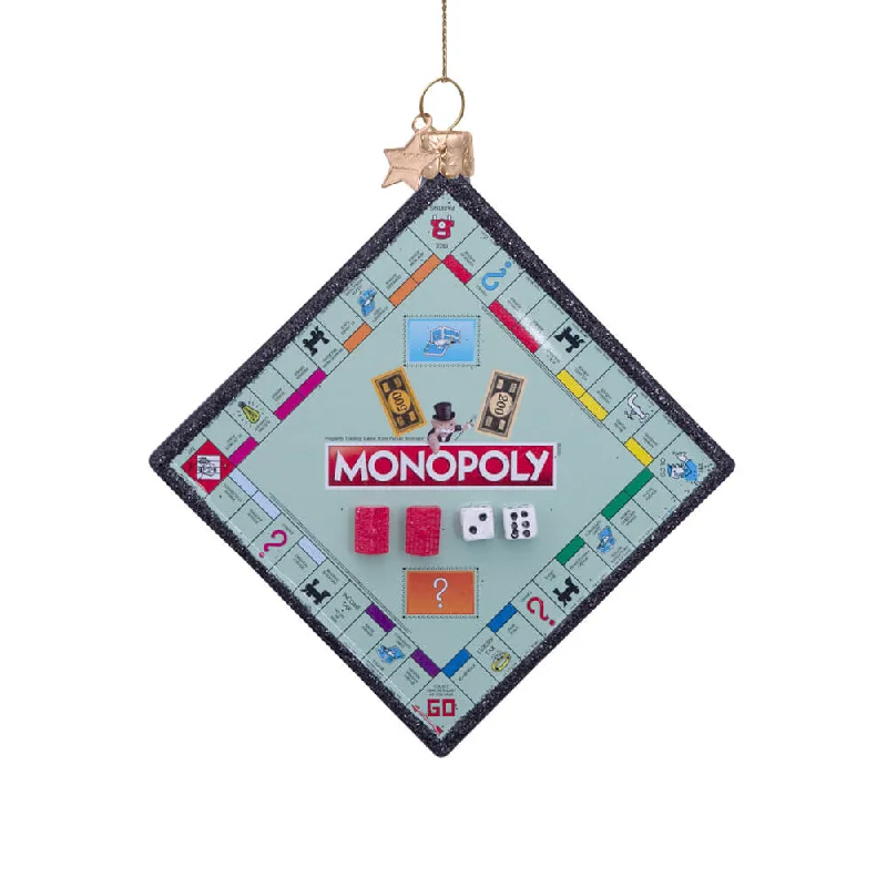 Monopoly Playing Board Ornament