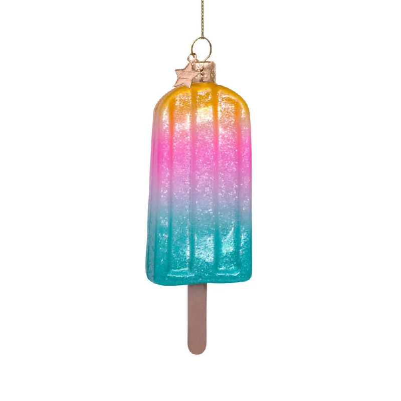 Multi-Colored Popsicle Ornament 5.75"