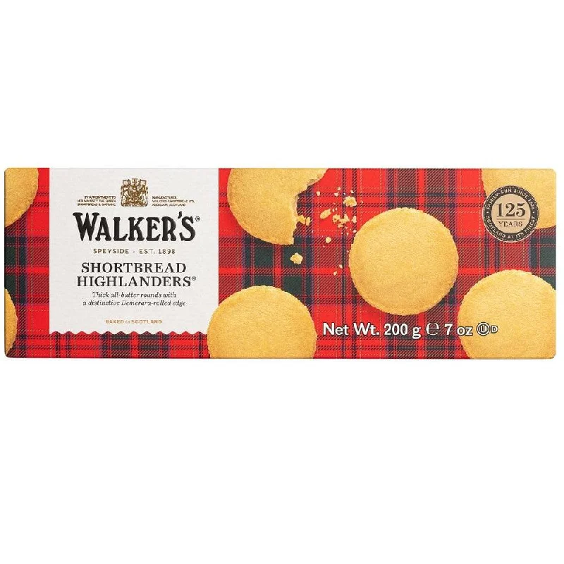 Walkers Shortbread Highlanders Shortbread, 7 Ounce