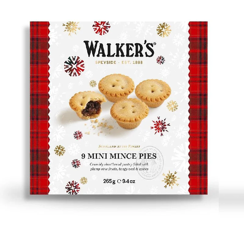 Walkers Shortbread Mini Mince Pies 9Pk 9.4oz