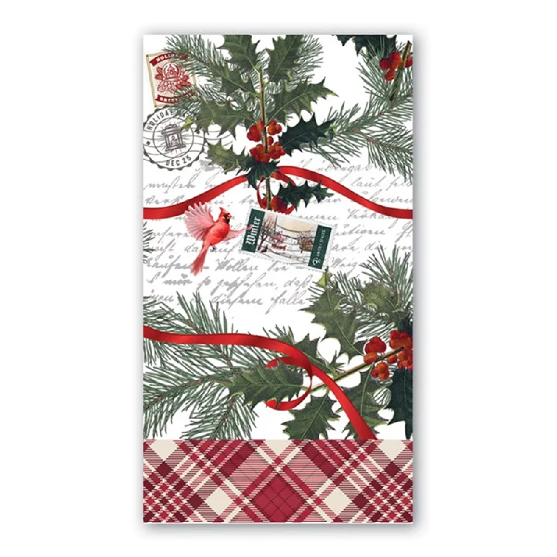 Winter Woodland Paper Guest Towels - Buffet Napkins